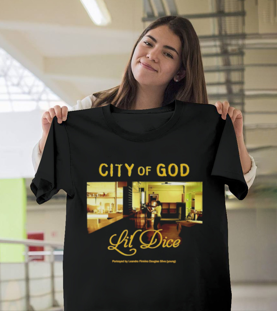 City Of God Lil Dice Leandro Firmino Douglas Silva T-Shirt