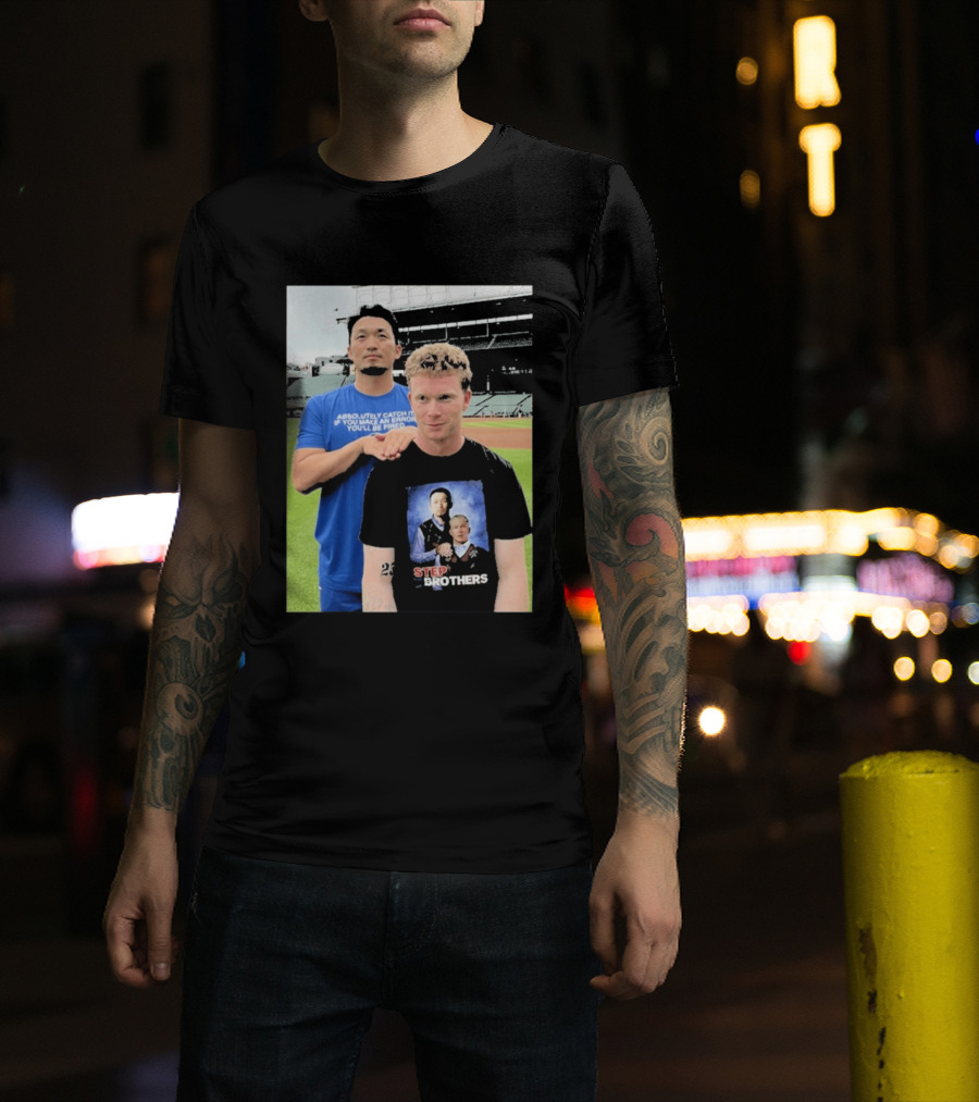 Seiya Suzuki Pete Crow Armstrong Step Brothers Baseball Humor T-Shirt