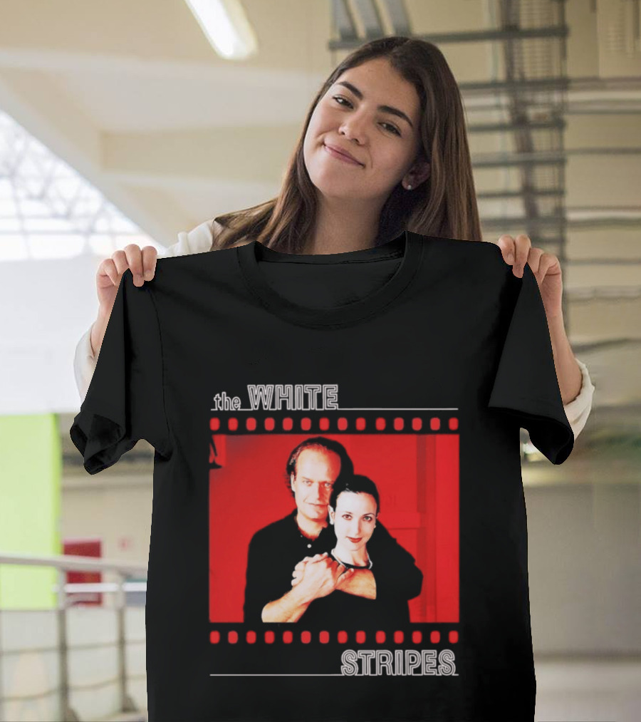 The White Stripes Black Math Kelsey Grammer Frasier Spoof T-Shirt