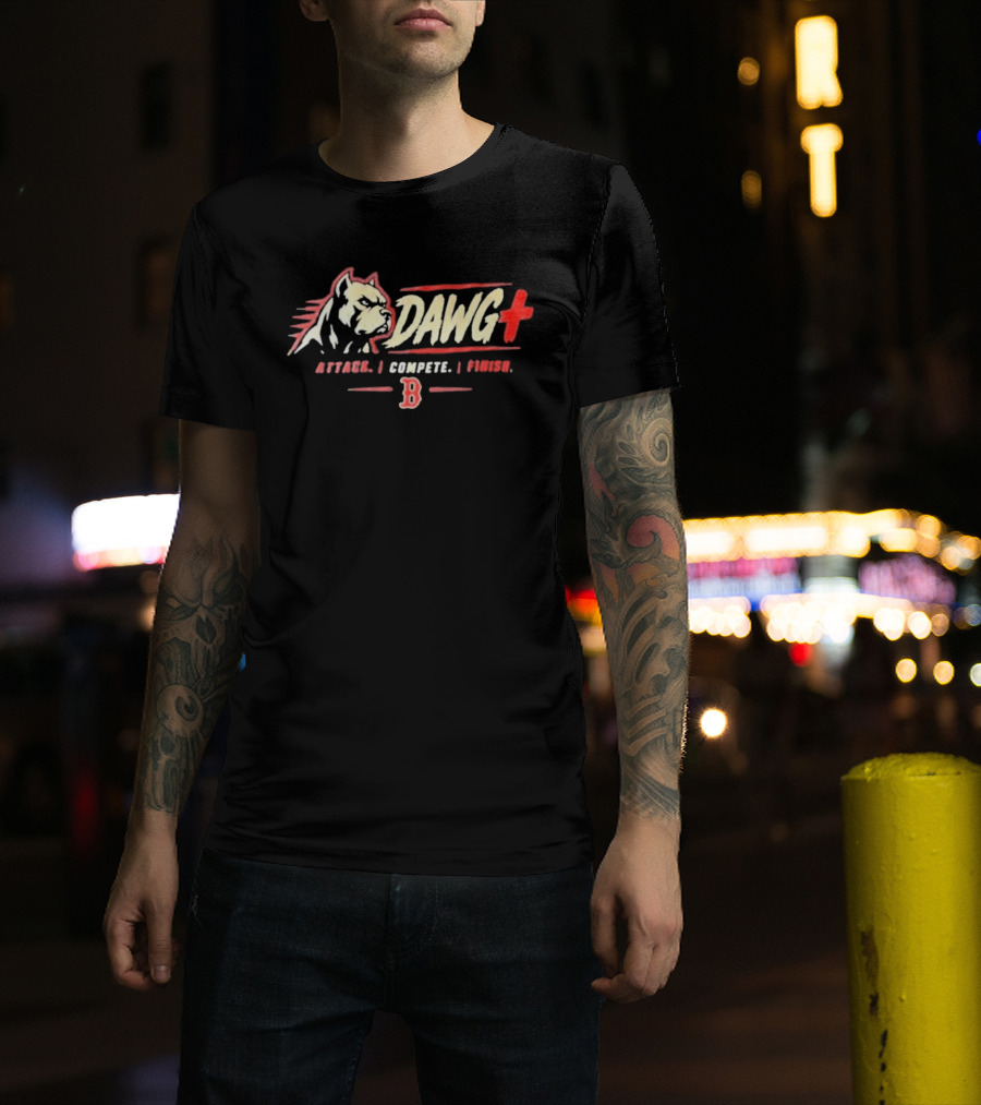 Aroldis Chapman Dawg Plus Attack Compete Finish B T-Shirt