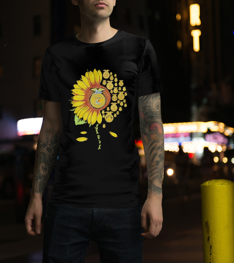 You Are My Sunshine FFA Sunflower Emblem Agricultural Education T-Shirt
