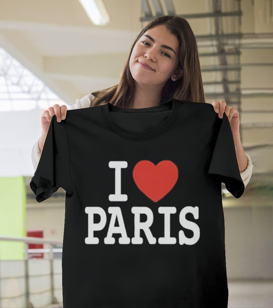 Stephon Castle I Love Paris Heart T-Shirt