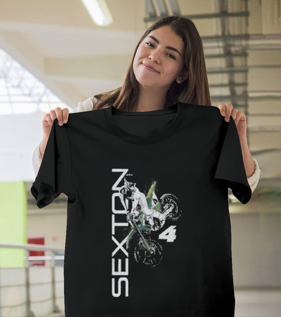 Kawasaki Chase Sexton Motocross Rider Racing T-Shirt