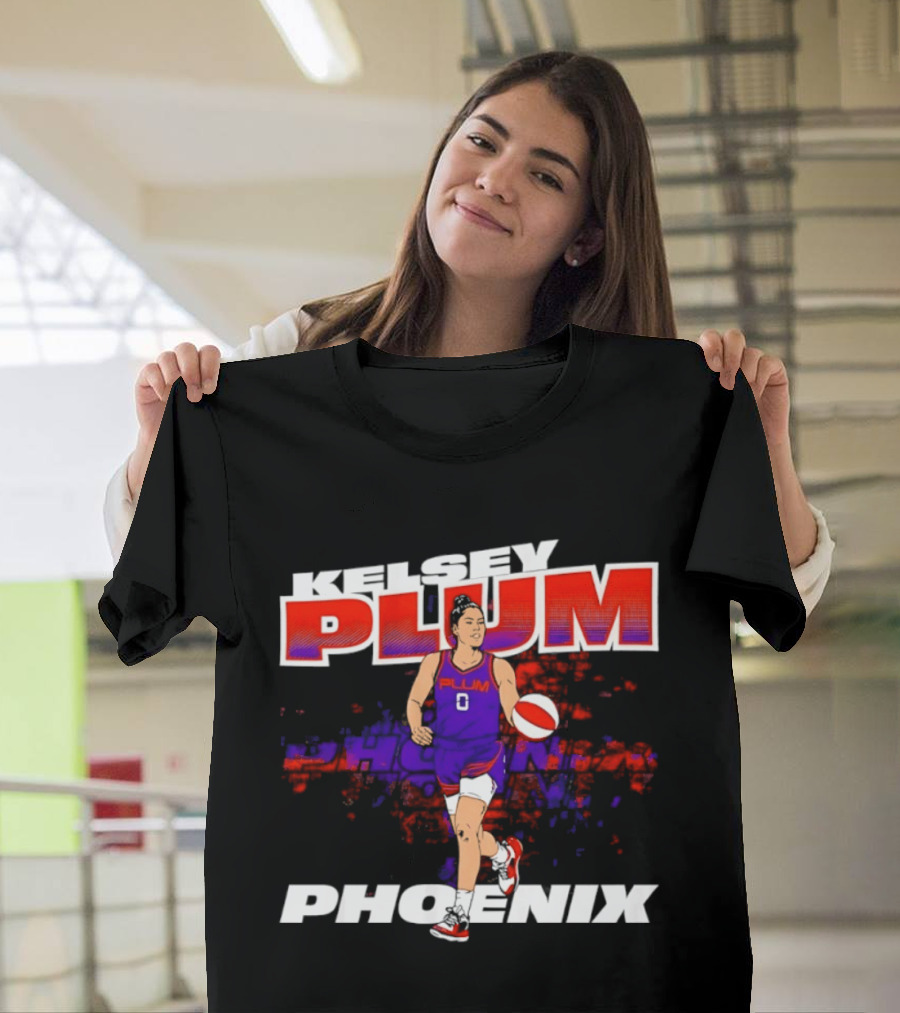 Kelsey Plum Phoenix Mercury WNBA 0 Basketball Player T-Shirt