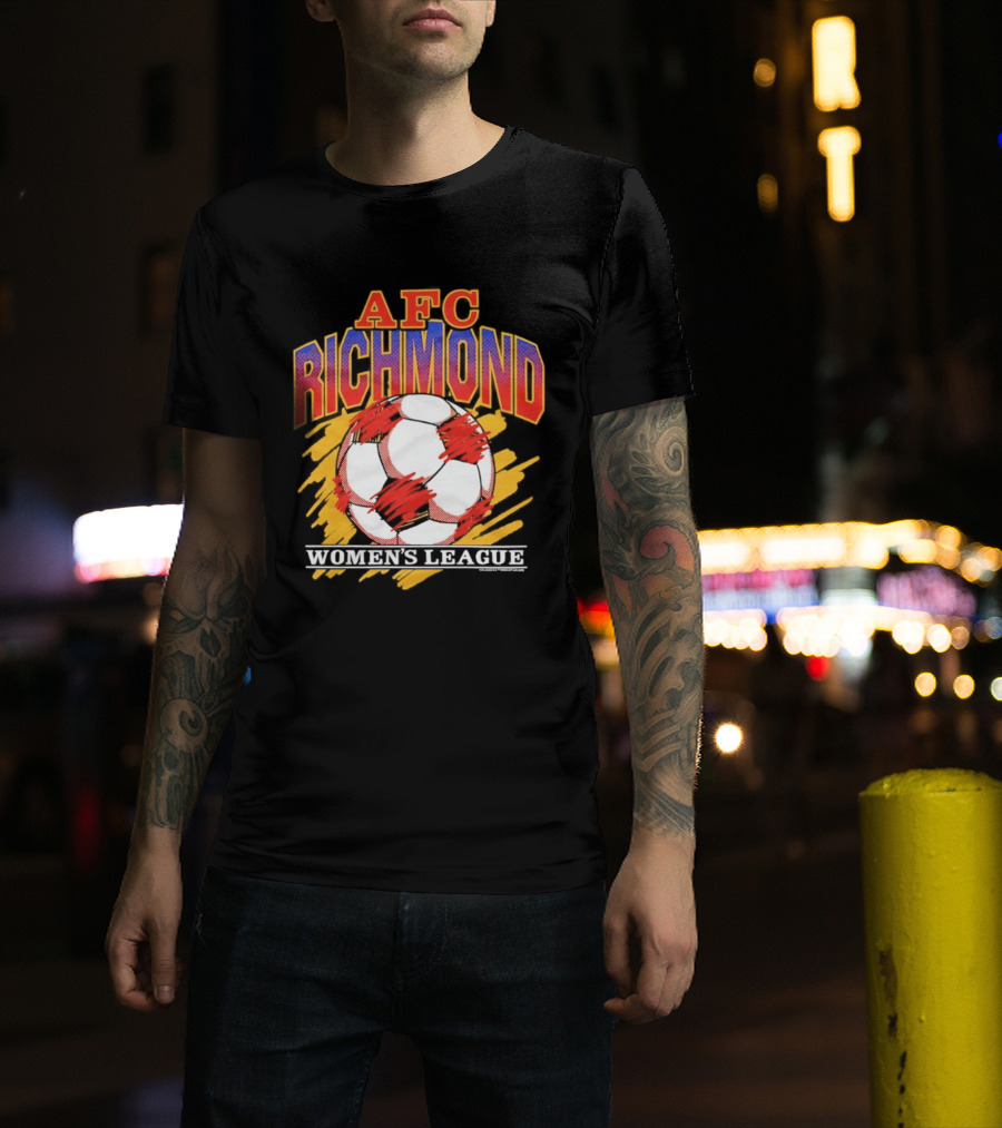 Ted Lasso AFC Richmond Women's League Soccer Ball T-Shirt