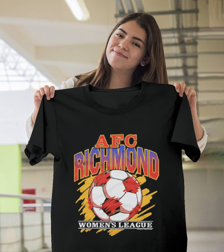 Ted Lasso AFC Richmond Women's League Soccer Ball T-Shirt