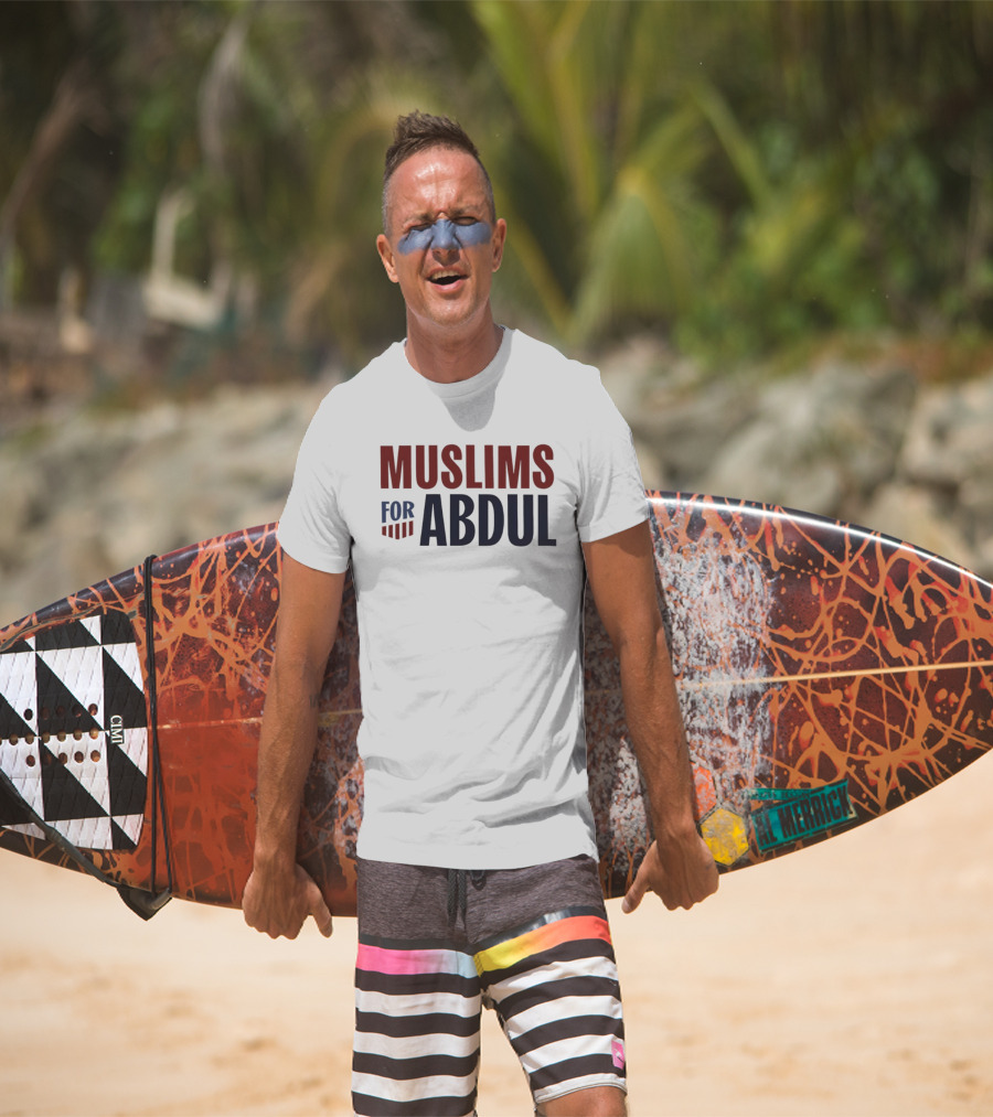 Muslims For Abdul Michigan Governor Progressive Politics T-Shirt