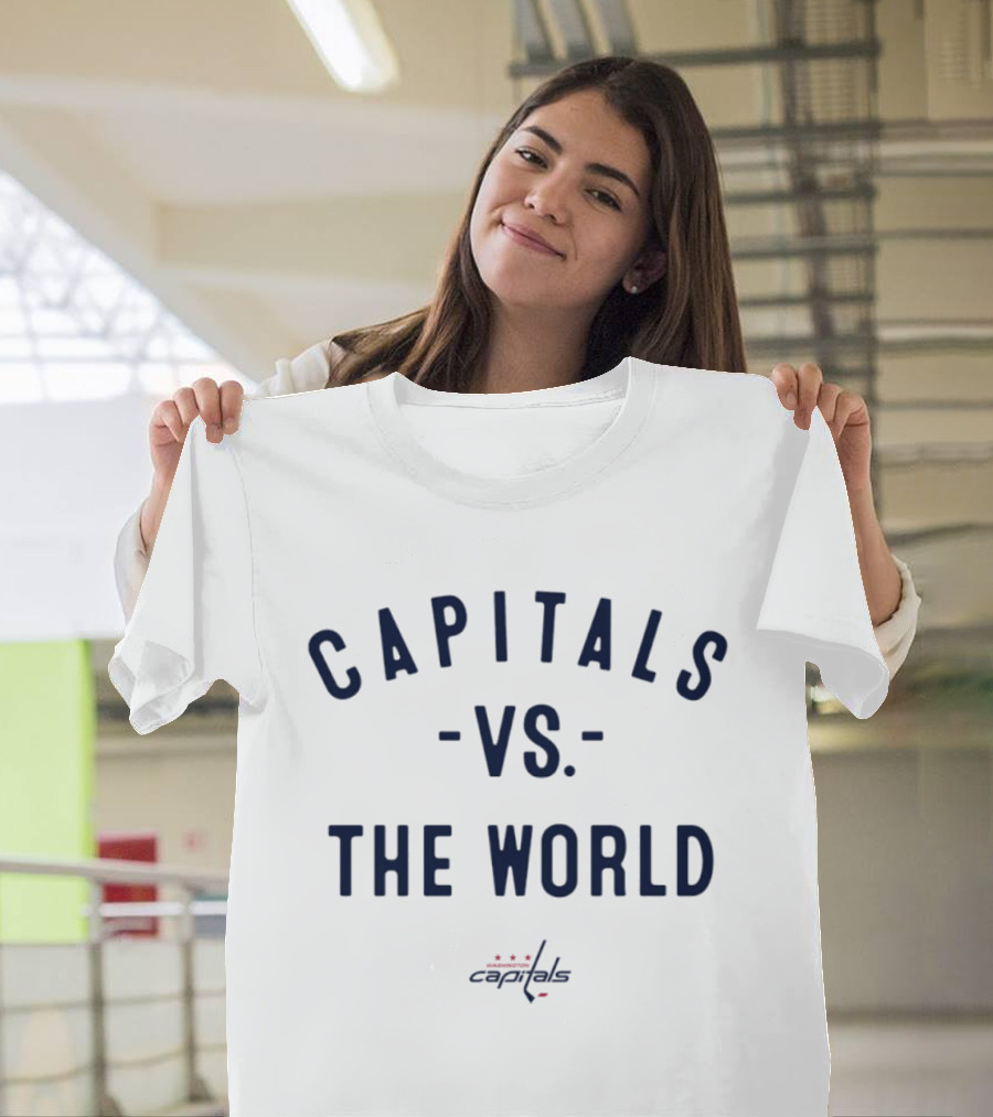 Washington Capitals Vs The World NHL 2026 Nowbes T-Shirt