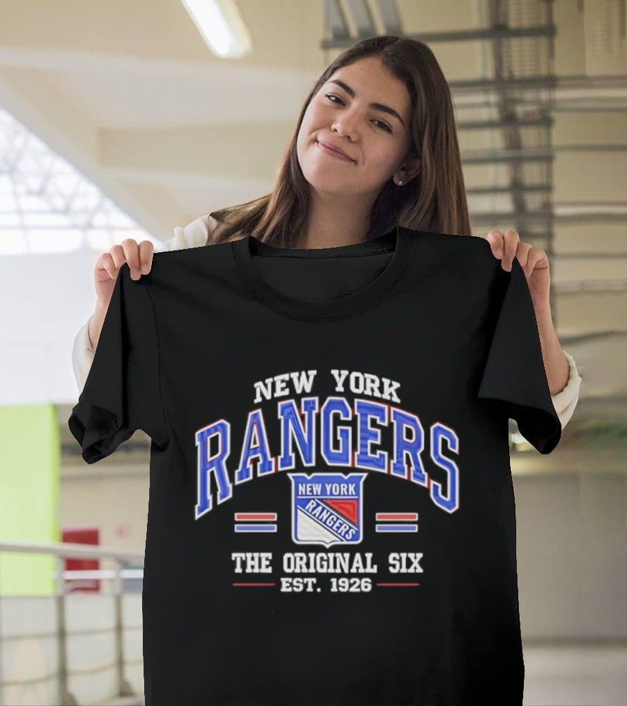 New York Rangers The Original Six Established 1926 T-Shirt