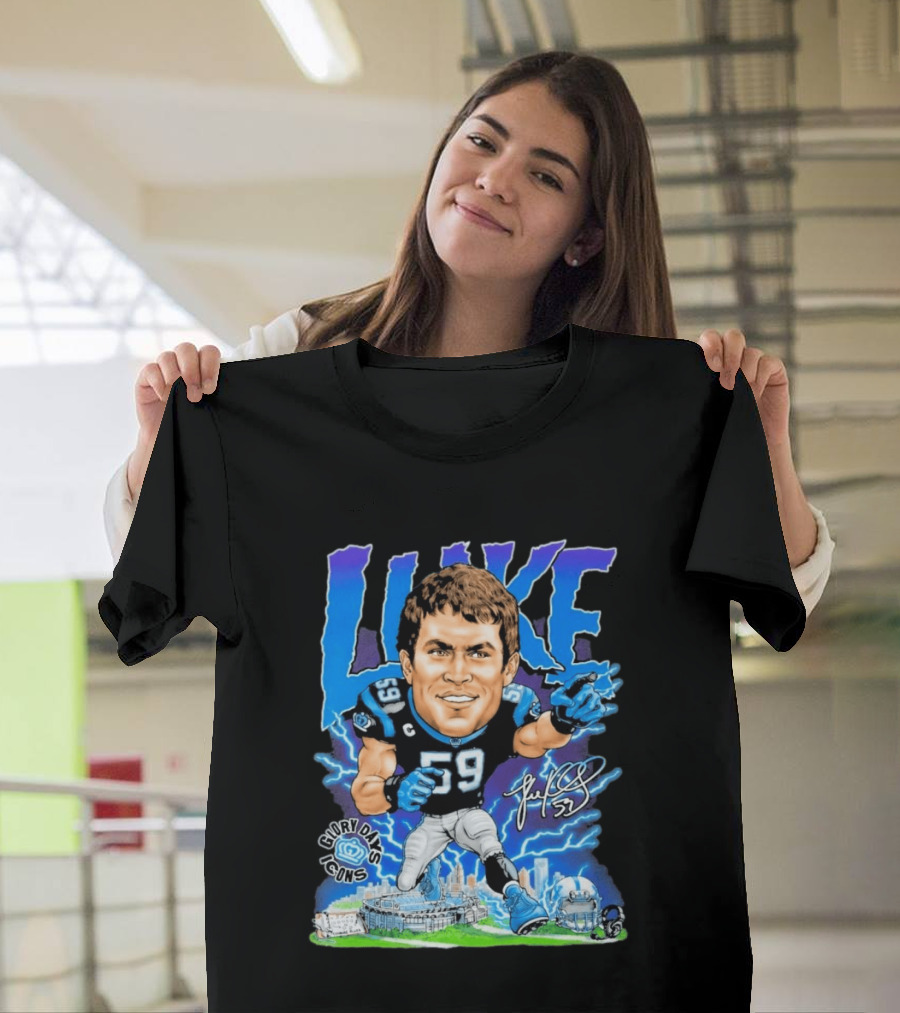Glory Days Icons Luke 59 Football Legend T-Shirt