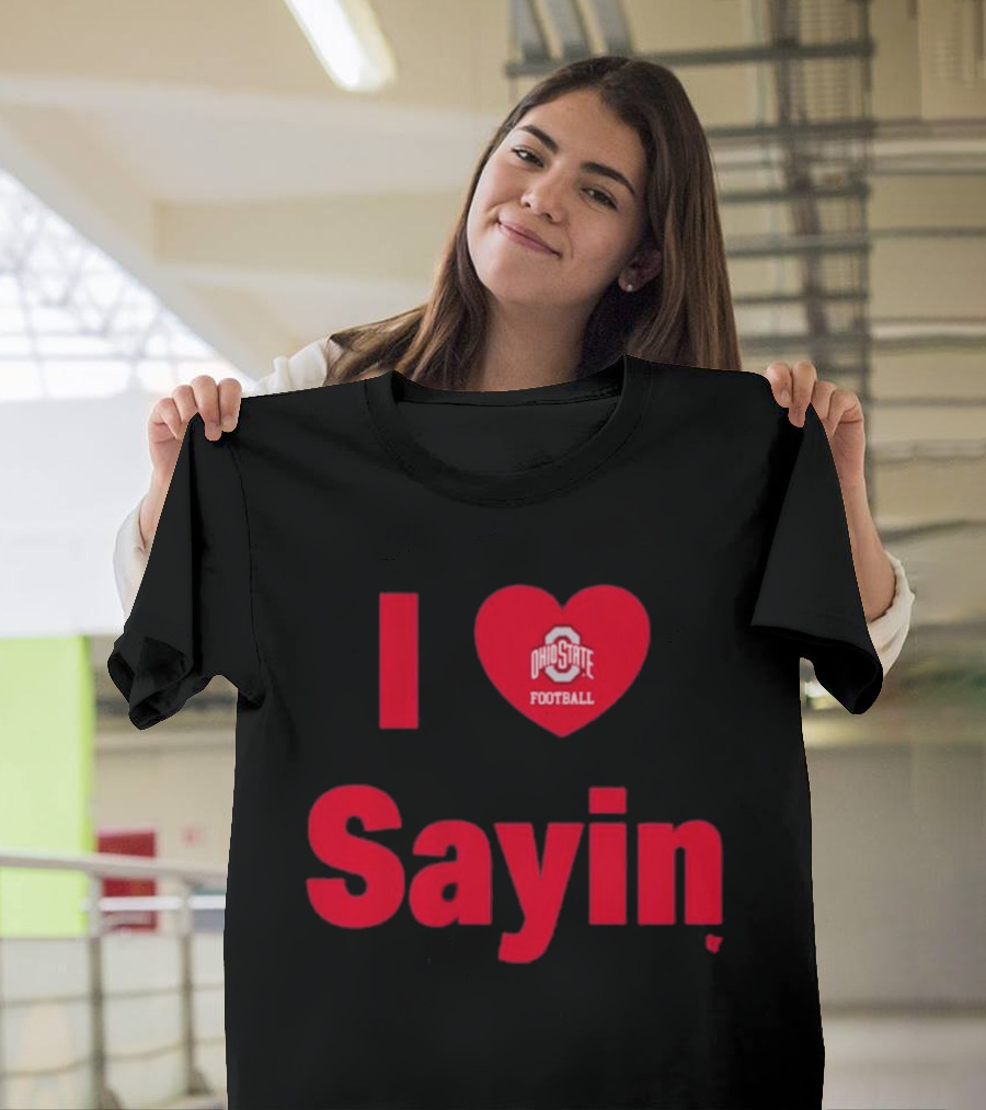Ohio State Football I Heart Julian Sayin T-Shirt