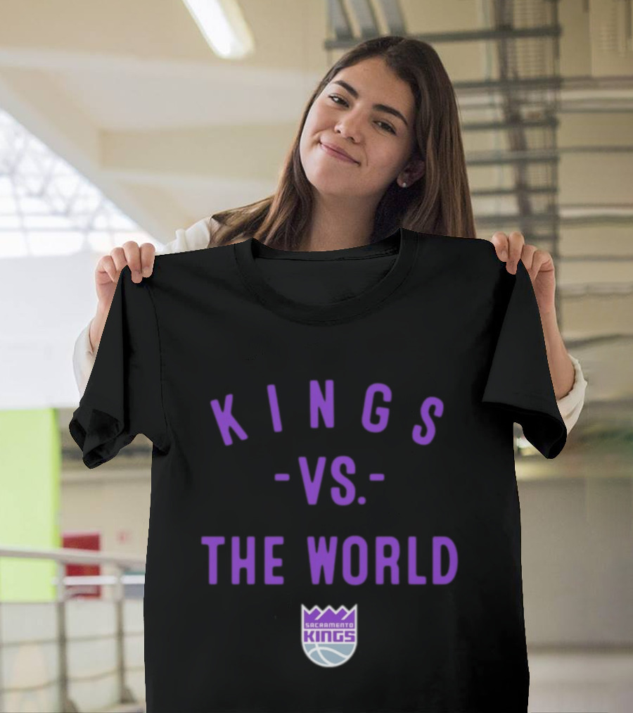Sacramento Kings Vs The World NBA 2026 Nowbes T-Shirt