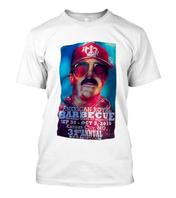 Dale Earnhardt American Royal Barbecue 2010 Kansas City Sep 30 Oct 3 31st Annual T-Shirt