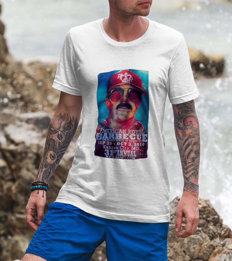 Dale Earnhardt American Royal Barbecue 2010 Kansas City Sep 30 Oct 3 31st Annual T-Shirt