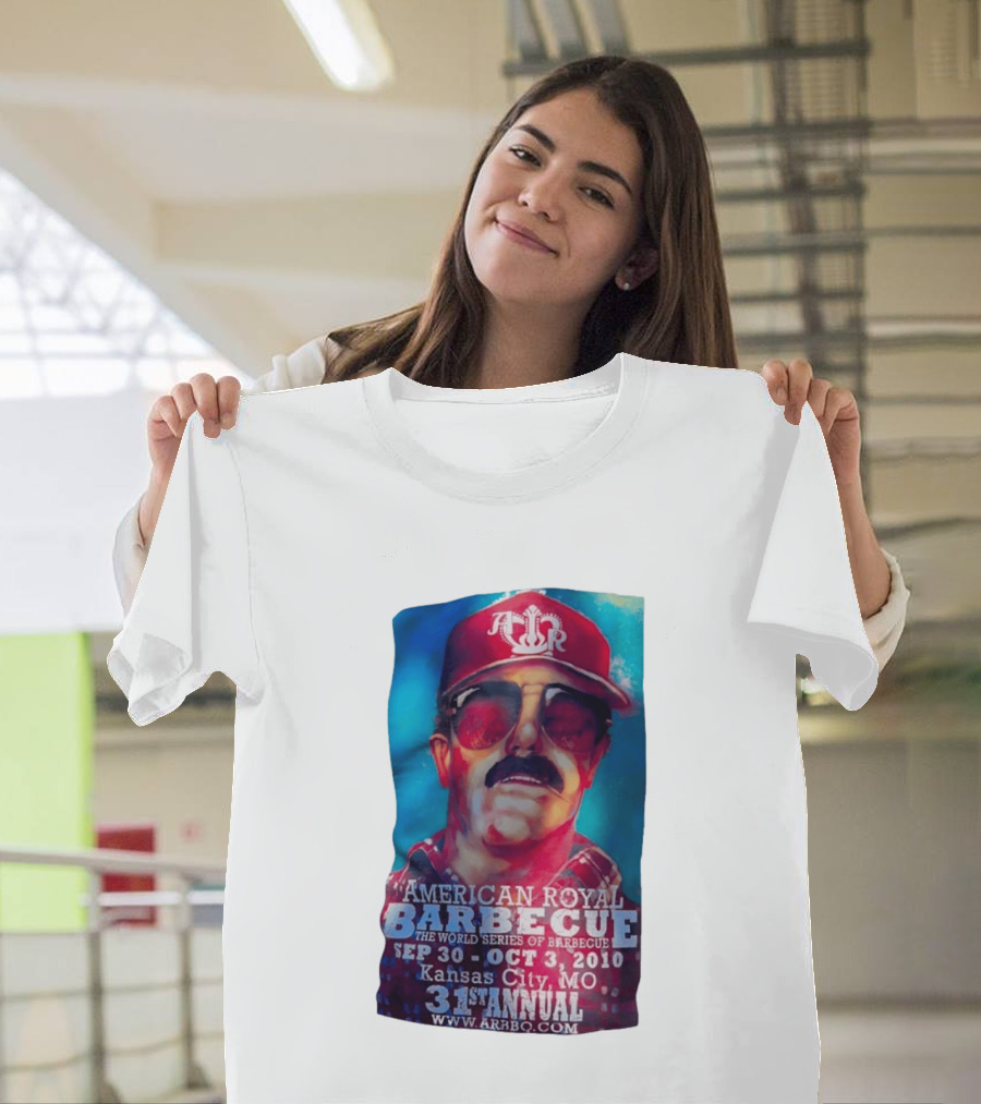 Dale Earnhardt American Royal Barbecue 2010 Kansas City Sep 30 Oct 3 31st Annual T-Shirt