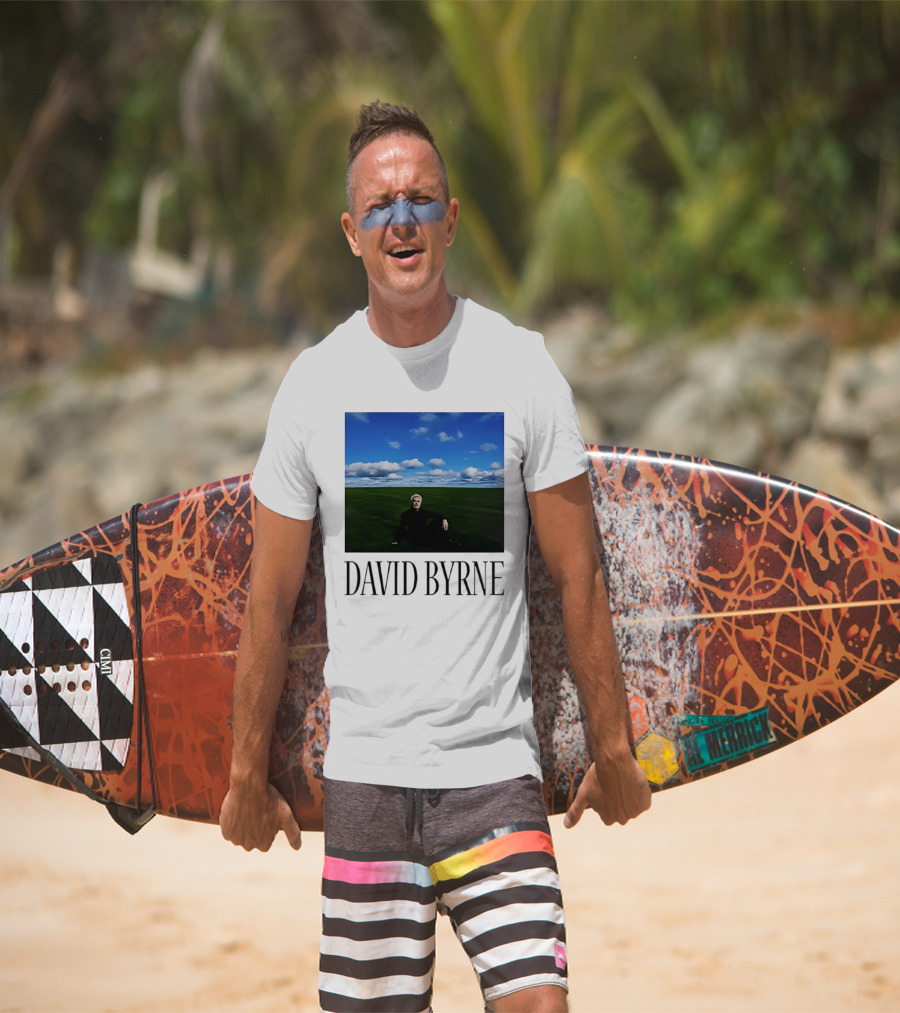 David Byrne Windows Wallpaper Meme T-Shirt