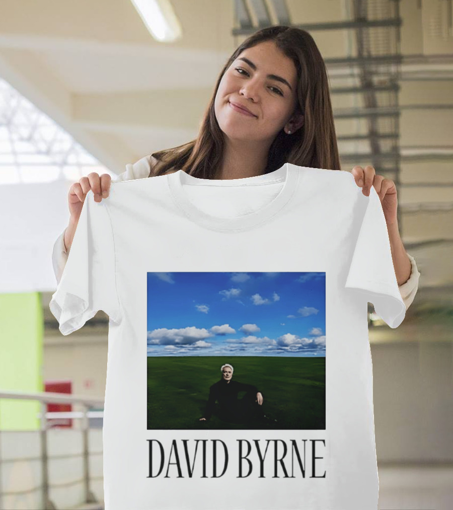 David Byrne Windows Wallpaper Meme T-Shirt
