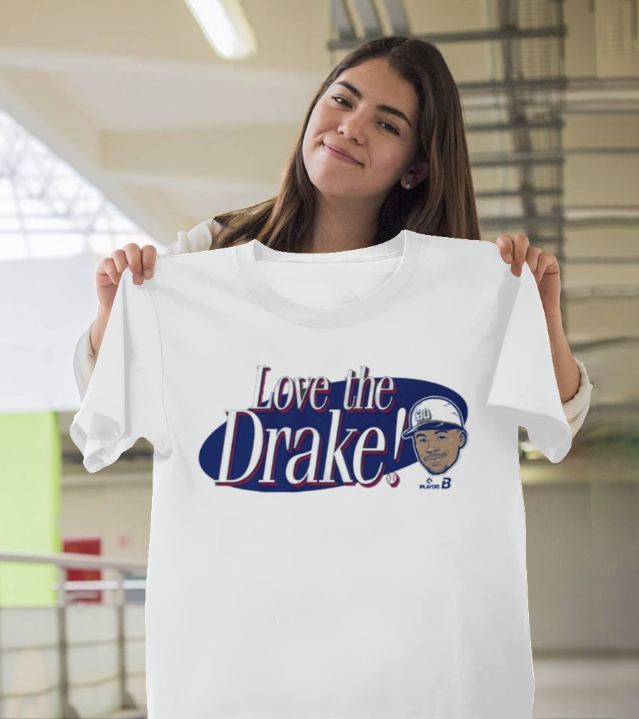 Love The Drake Text With Baseball Cap T-Shirt
