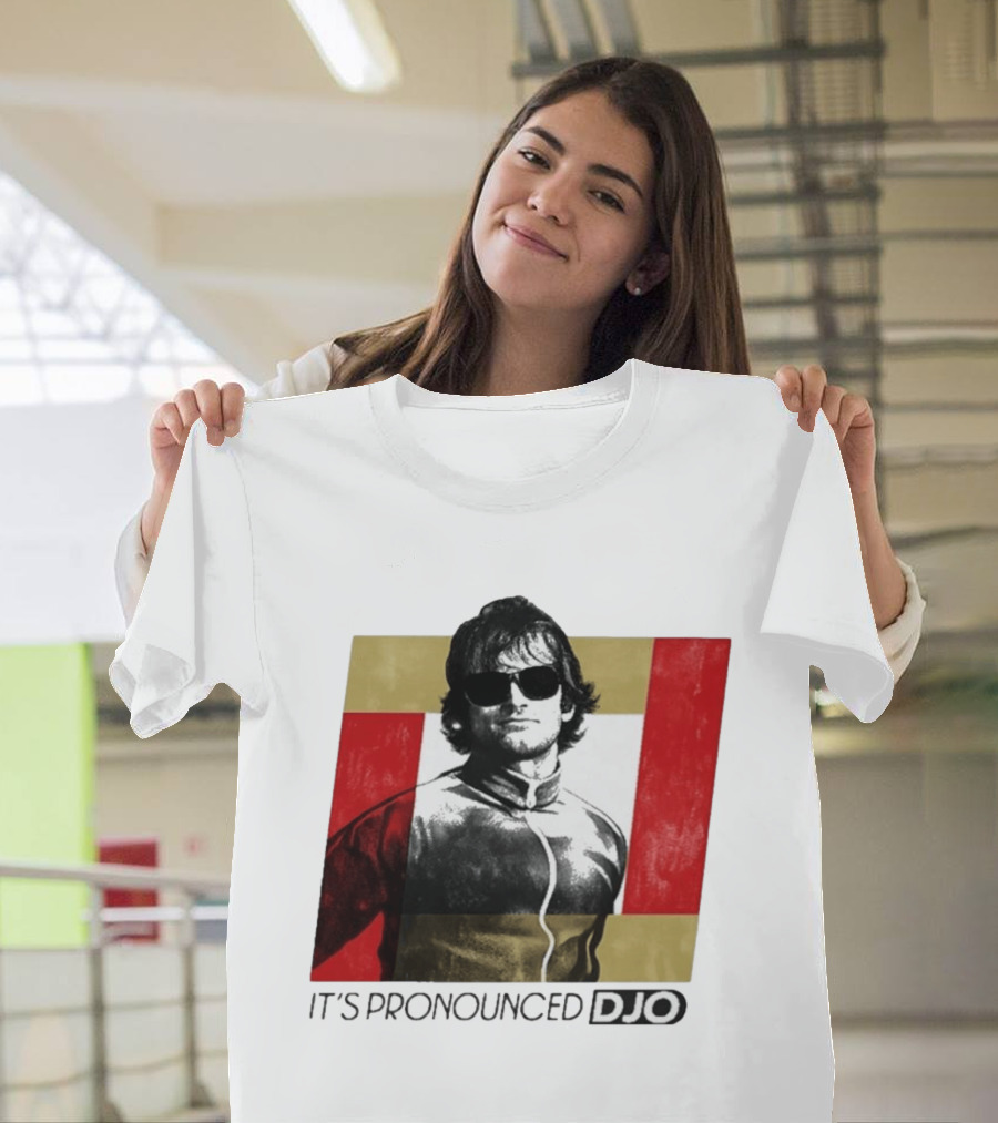 It's Pronounced Djo With Retro Style Sunglasses T-Shirt