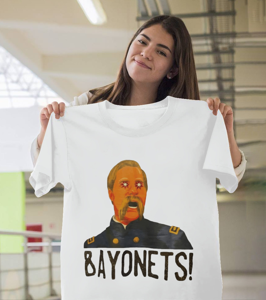 Bayonets Joshua Chamberlain Gettysburg Civil War T-Shirt