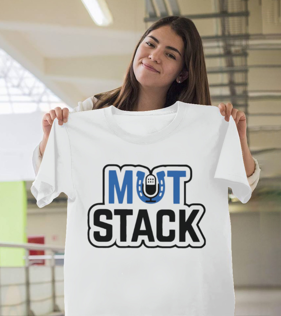 Mut Stack Madden Ultimate Team Podcast Football Microphone T-Shirt