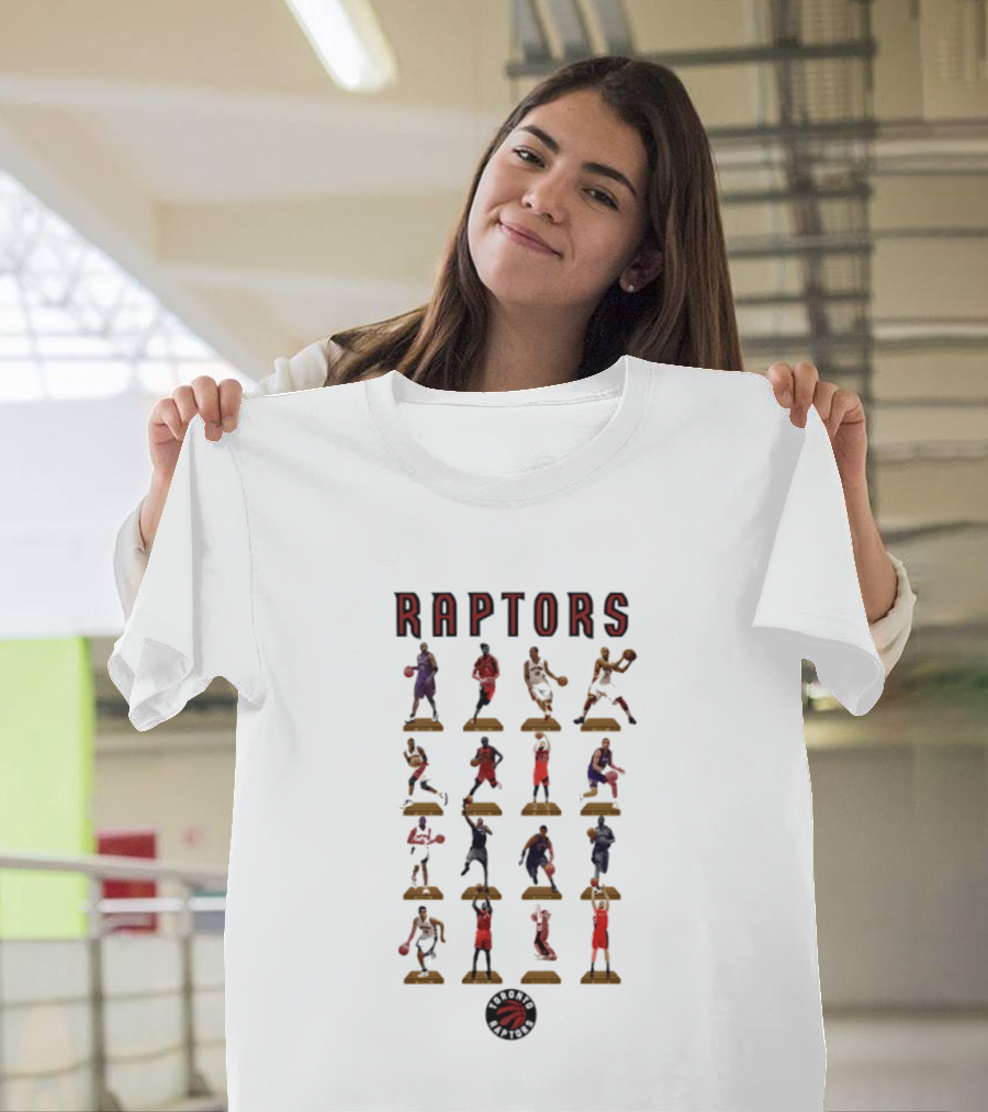 Raptors NBA Hall Of Fame Legends Moments T-Shirt