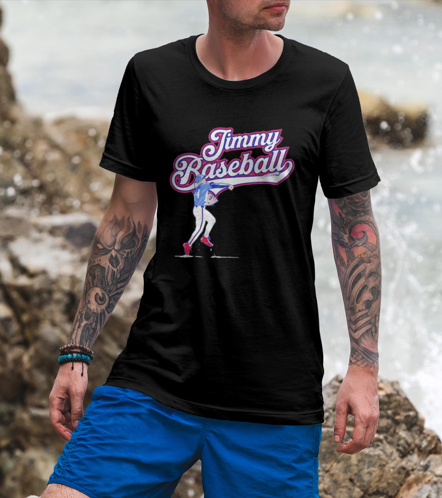 Jimmy Baseball Atlanta Braves MLB Season 2026 Jim Jarvis T-Shirt