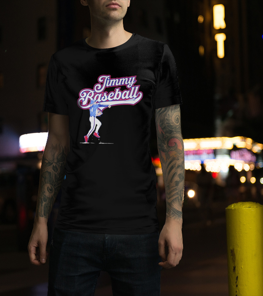 Jimmy Baseball Atlanta Braves MLB Season 2026 Jim Jarvis T-Shirt