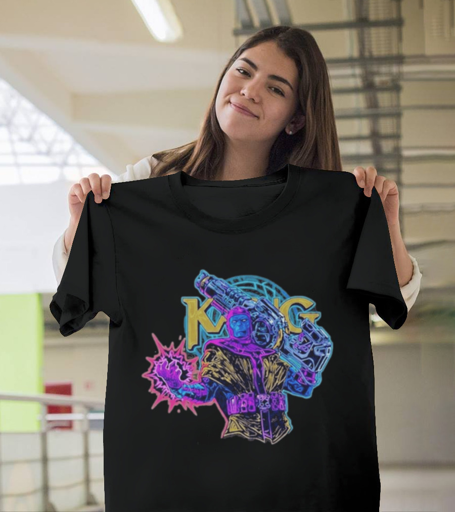 Kang The Conqueror Cinematic King Power Burst T-Shirt