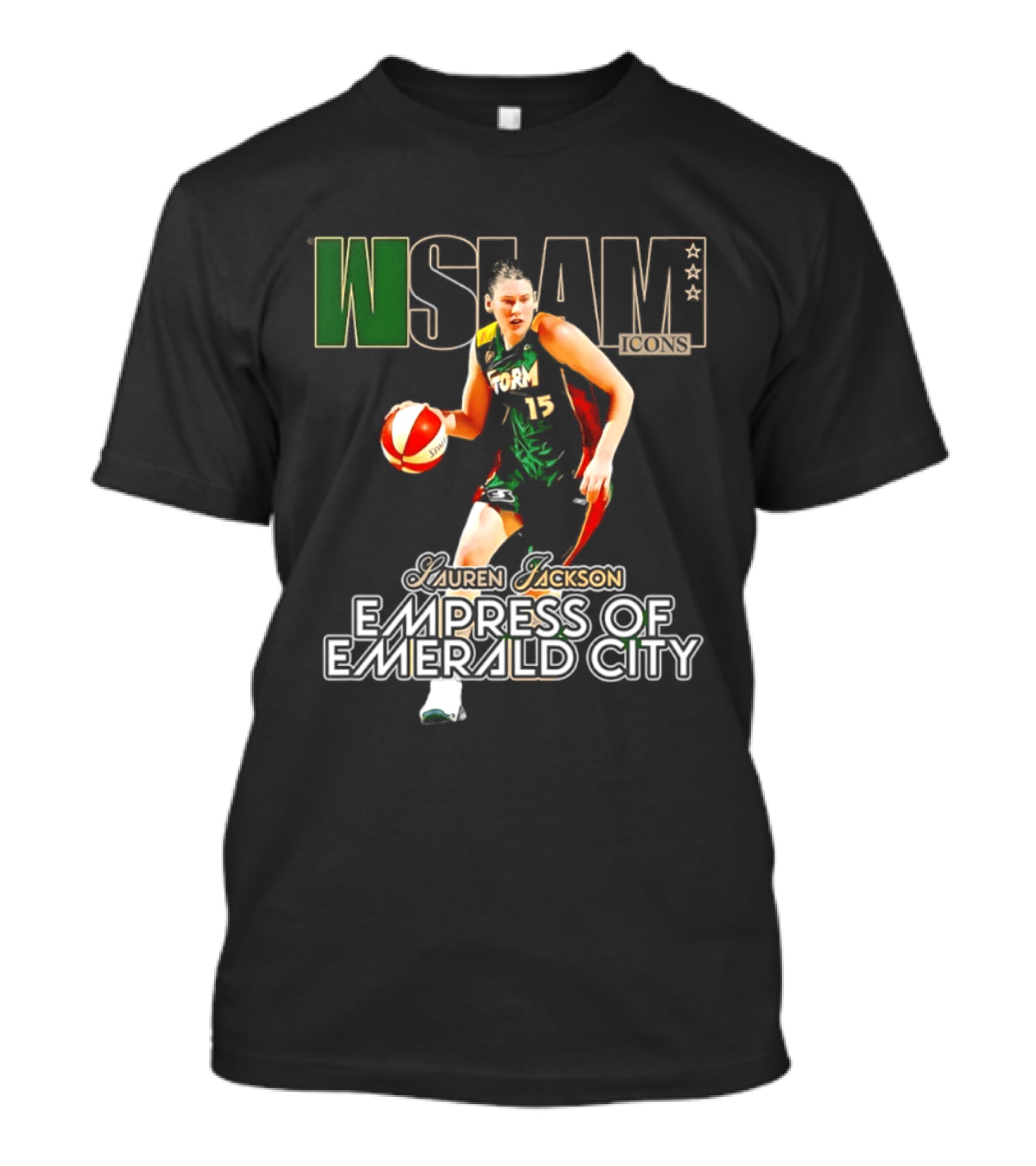 Lauren Jackson WSLAM Empress Of Emerald City T-Shirt