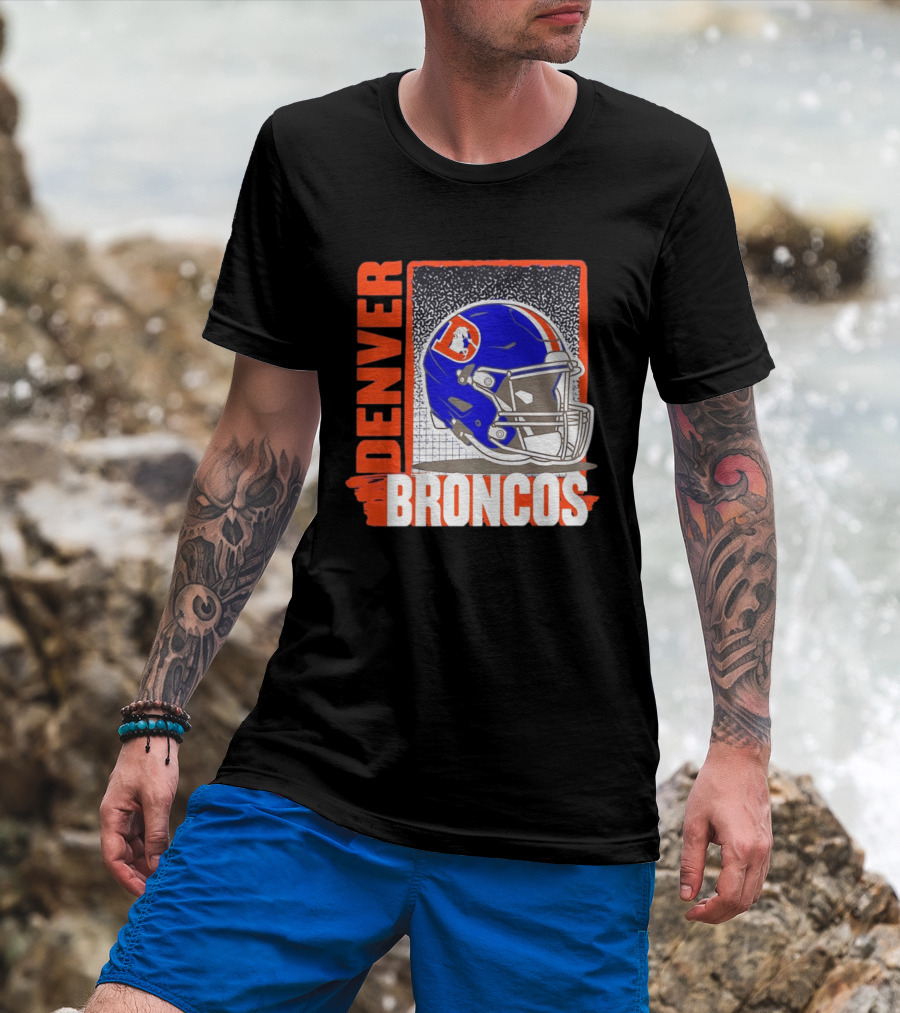 Denver Broncos 2026 Season Helmet T-Shirt