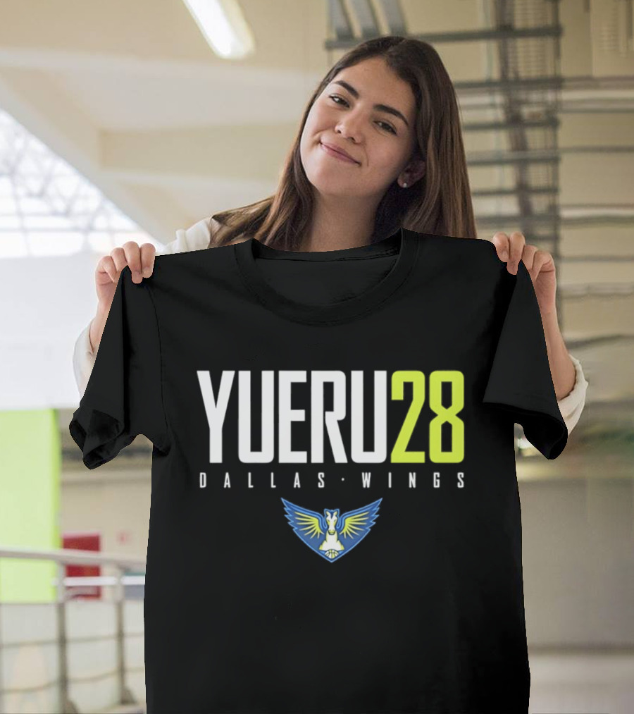 Yueru 28 Dallas Wings WNBA 2026 T-Shirt