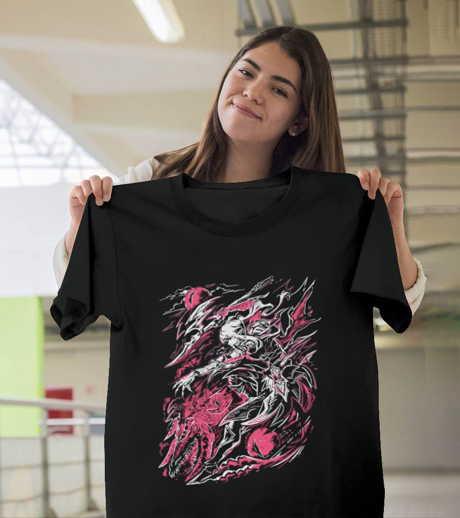 Dragon's Chosen Final Fantasy XIV Abstract Fantasy T-Shirt