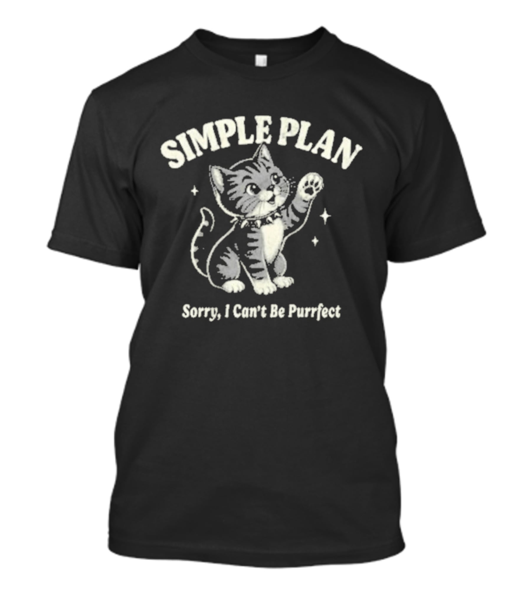 Simple Plan Cat T-Shirt