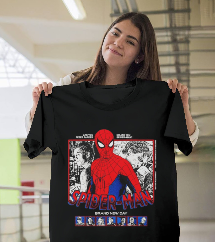 Spider Man Brand New Day Are You Peter Parker Or Are You Spider Man T-Shirt
