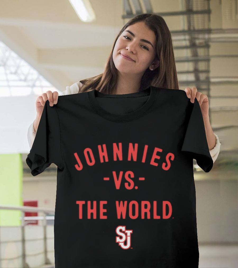 St. John's Red Storm Johnnies Vs The World SJ NCAA 2026 Season T-Shirt