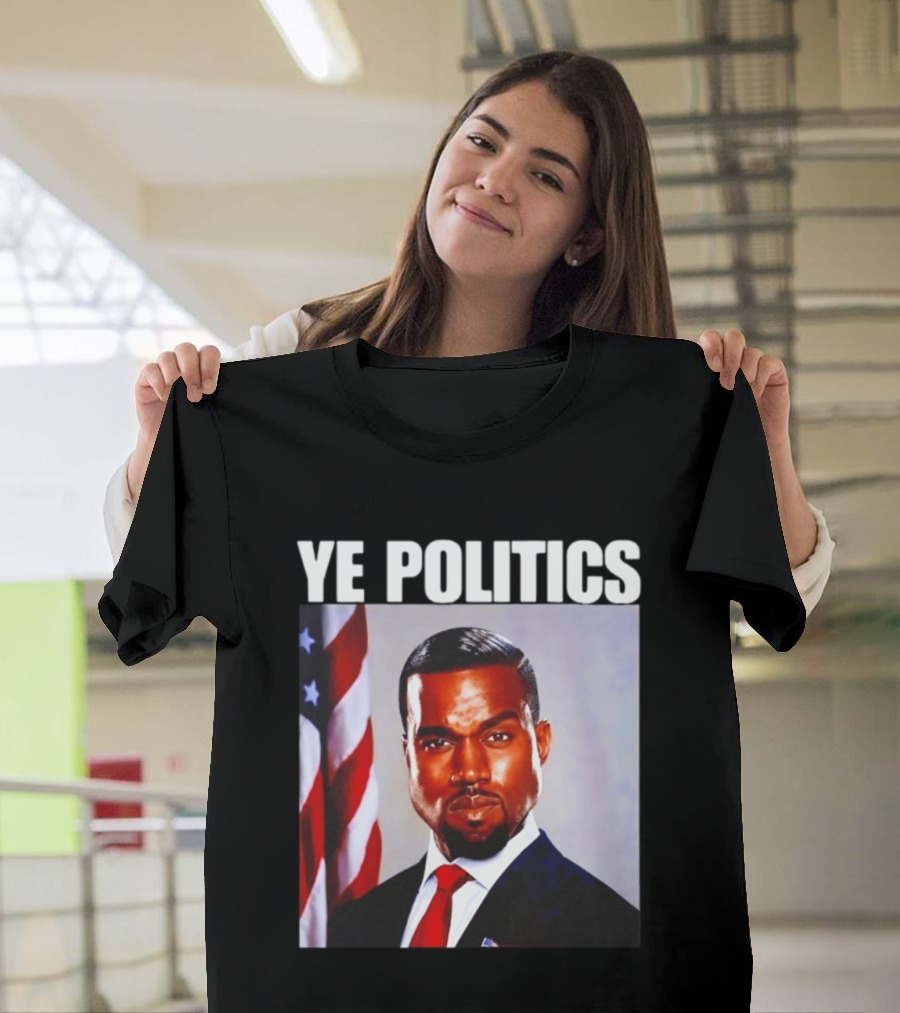 Ye Politics Kanye West American Flag T-Shirt