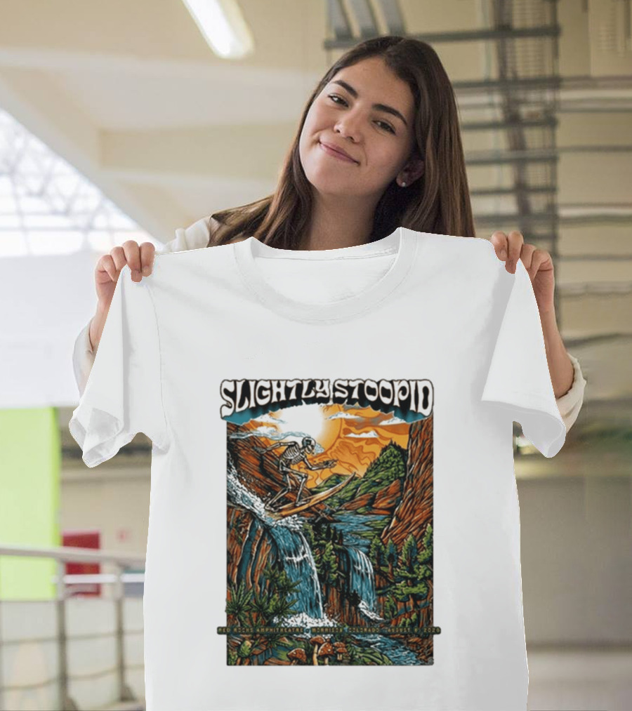 Slightly Stoopid Red Rocks Amphitheatre Morrison Colorado August 8 2026 T-Shirt