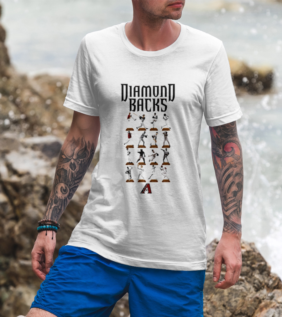 Diamondbacks Hall Of Fame MLB Baseball Legends Moments T-Shirt