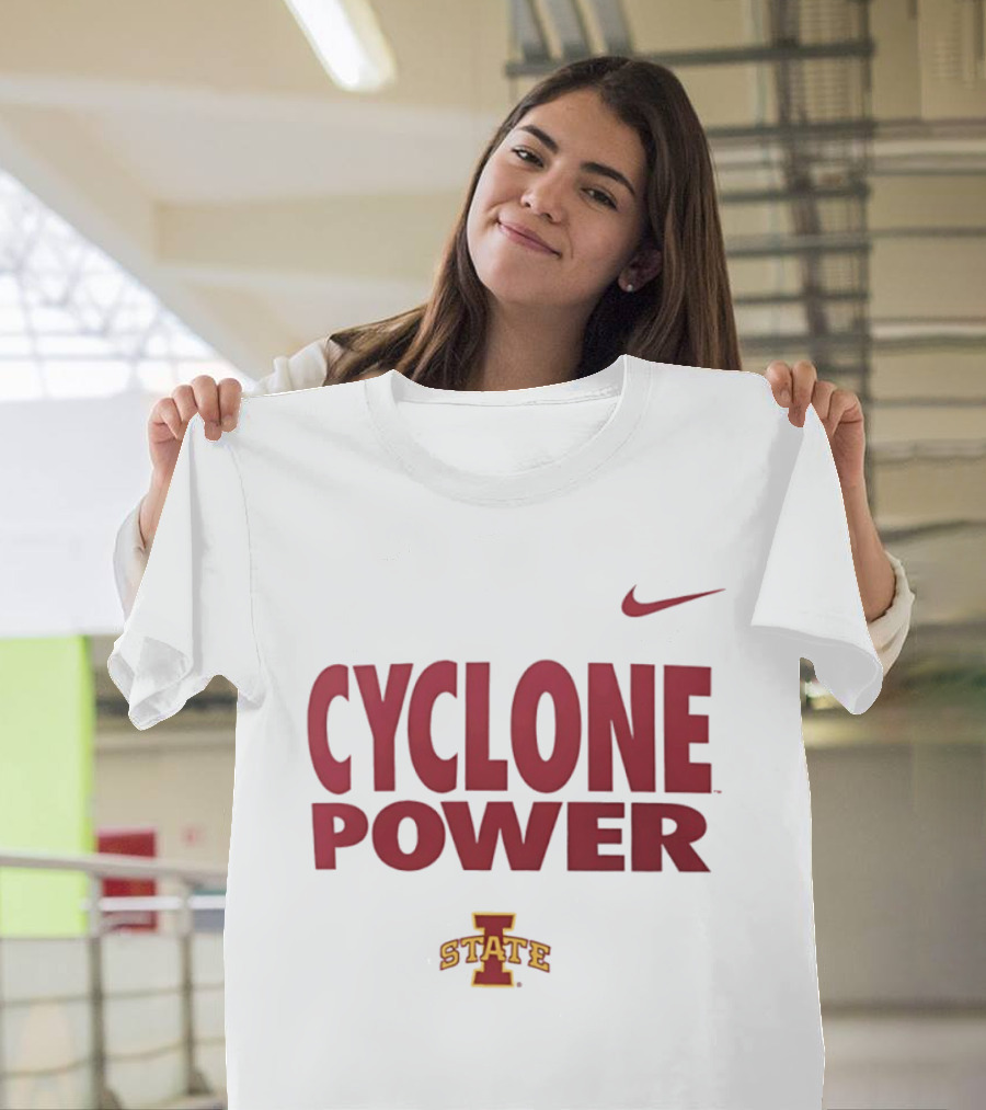 Cyclone Power Iowa State Nike Sports Fan Gear T-Shirt