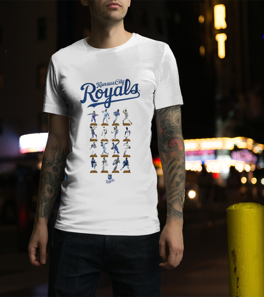Kansas City Royals Legends Hall Of Fame MLB Baseball T-Shirt