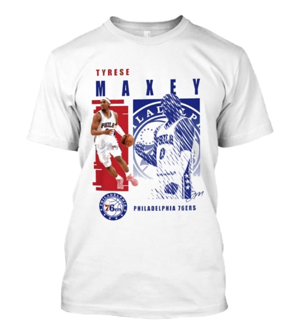 Tyrese Maxey Philadelphia 76ers NBA Highlights 2026 T-Shirt
