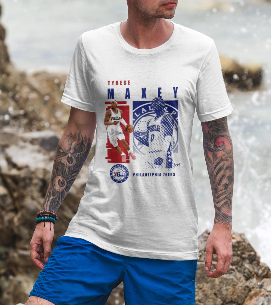 Tyrese Maxey Philadelphia 76ers NBA Highlights 2026 T-Shirt
