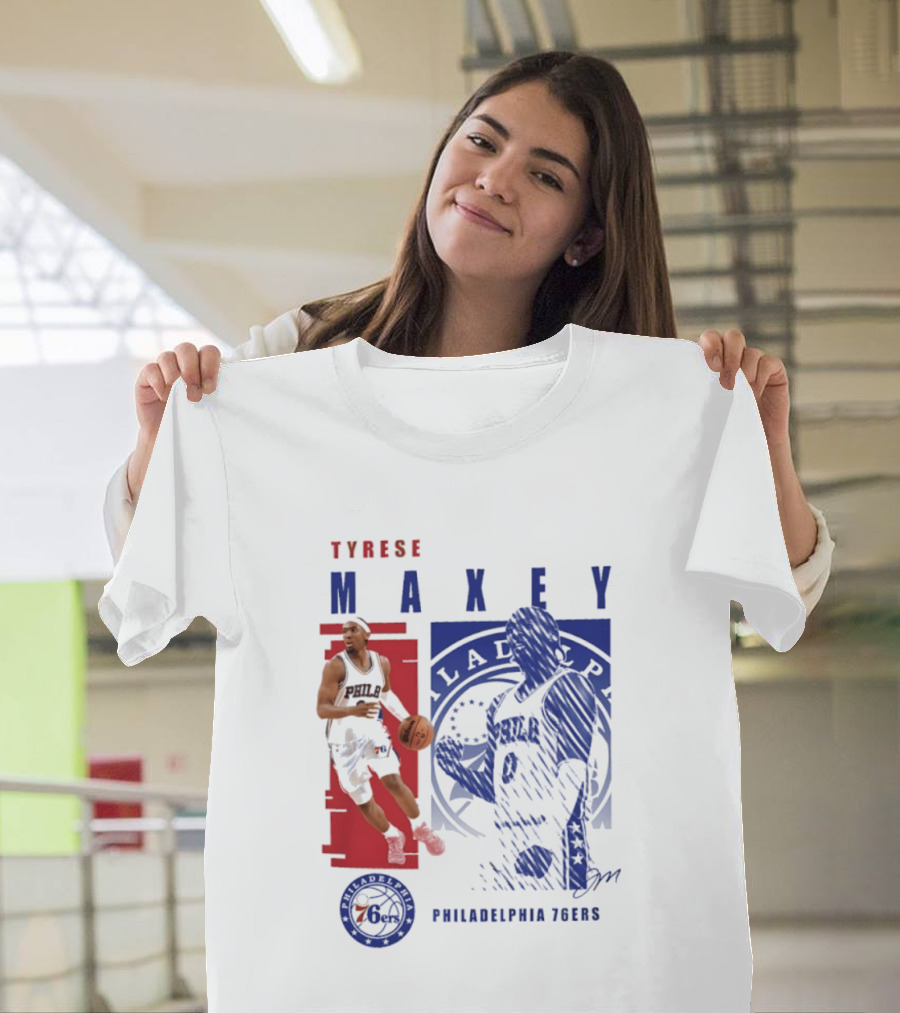 Tyrese Maxey Philadelphia 76ers NBA Highlights 2026 T-Shirt