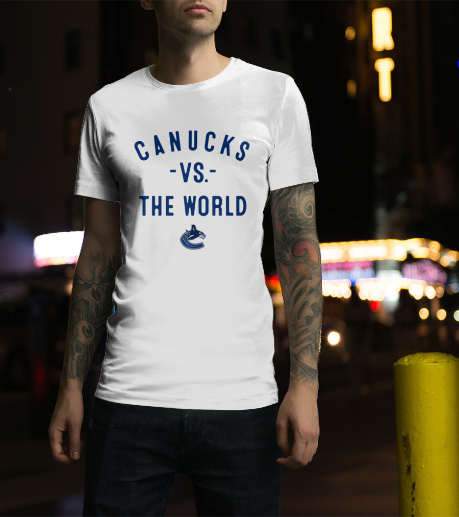 Vancouver Canucks Vs The World NHL 2026 T-Shirt