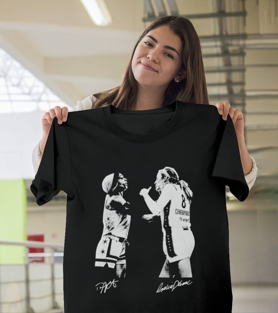 Sophie Cunningham DiJonai Is Dirty Rivalry Basketball Players Signature T-Shirt