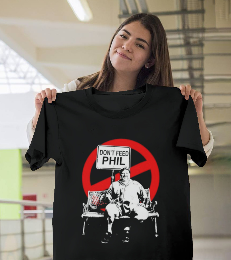 Viva La Bam MTV Reality TV Don't Feed Phil Bench Red Circle T-Shirt
