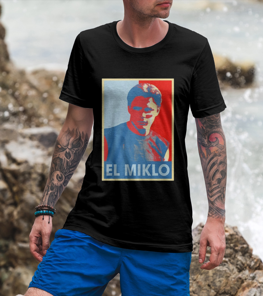 El Miklo Blood In Blood Out Style Chicano Cinema T-Shirt