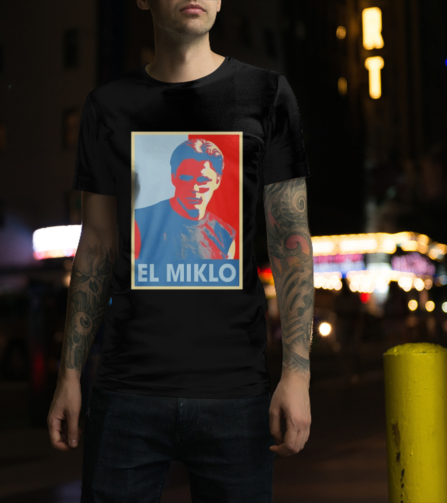 El Miklo Blood In Blood Out Style Chicano Cinema T-Shirt