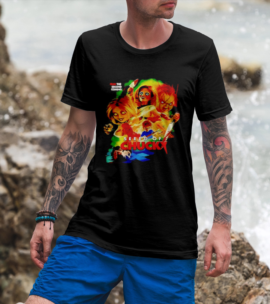 Fear The Second Coming Seed Of Chucky Chucky And Tiffany T-Shirt